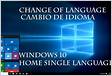 Windows 10 Pro mudou para Windows 11 Home single Language após